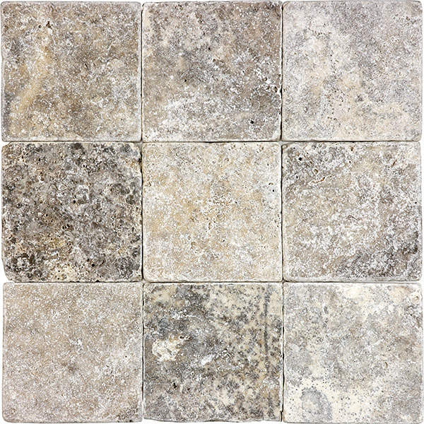 Ceramic Stone Tiles 4 x4 Tumbled CAS73010 by Casa 